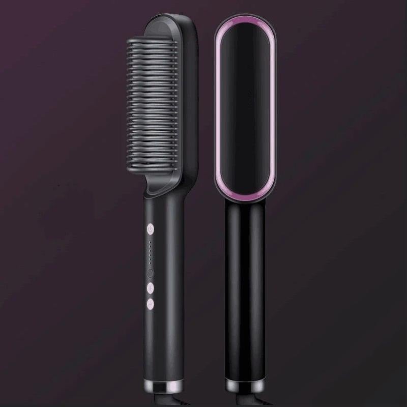 Lazy Curler Hair Stick with Straight Hair Comb - product view
