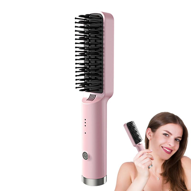 Fast Heated Straightener Brush Hair - product view 8