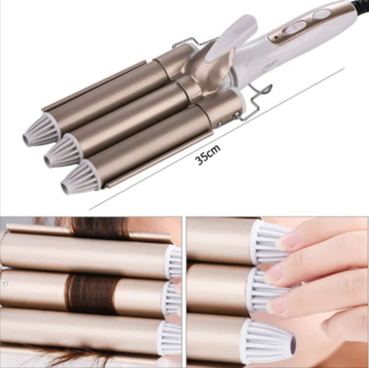 Three-Barrel Ceramic Curling Iron - product view 9