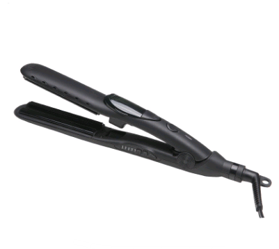 Curlixo Steam Straightener and Curling Iron with Ceramic Plate on a clean white background