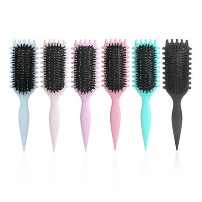 Tangled Hair Comb Curls Define Styling Brush - product view 2