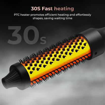 3-in1 Curling Iron Brush - product view 8