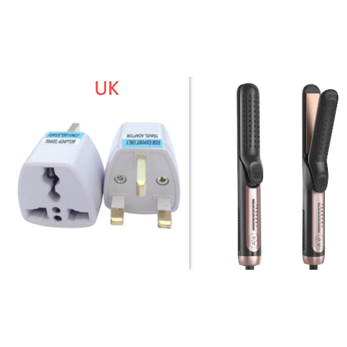 2-in-1 Curling Iron And Straightener - product view 4