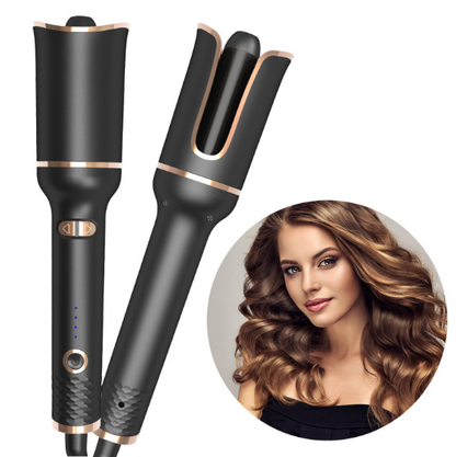 Black Electric Curling Iron - product view