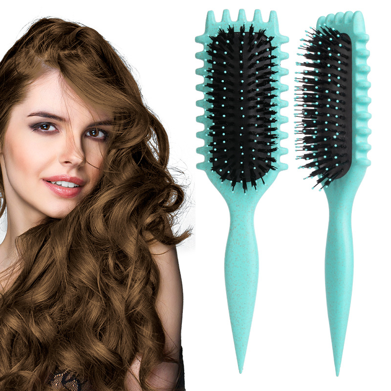 Tangled Hair Comb Curls Define Styling Brush - product view 8