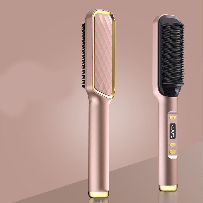 Professional Hair Straightener Brush - product view