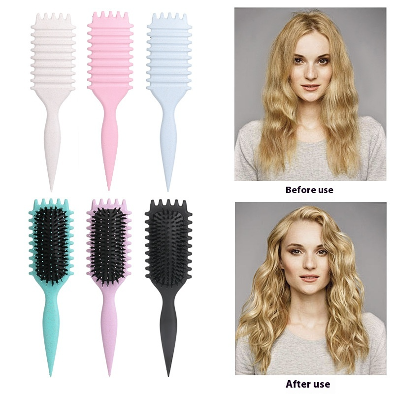 Tangled Hair Comb Curls Define Styling Brush - product view 5