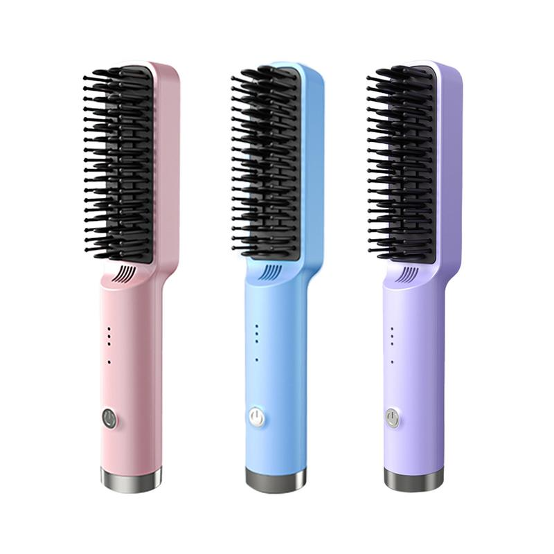 Fast Heated Straightener Brush Hair - product view 9
