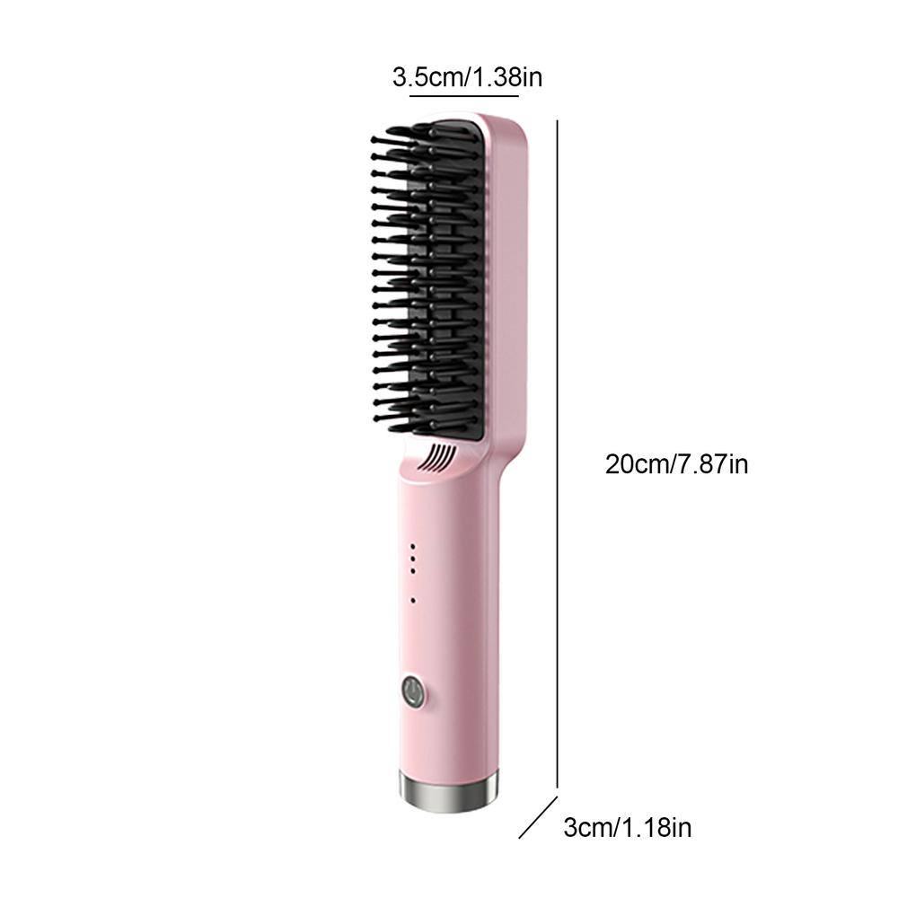 Fast Heated Straightener Brush Hair - product view 2